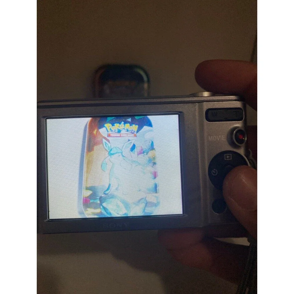 Sony Cyber-shot DSC-W810 20.1MP Silver Compact Camera – Battery & USB Cable